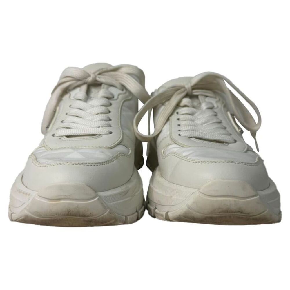 Prada Prax 01 Sneakers in White Leather